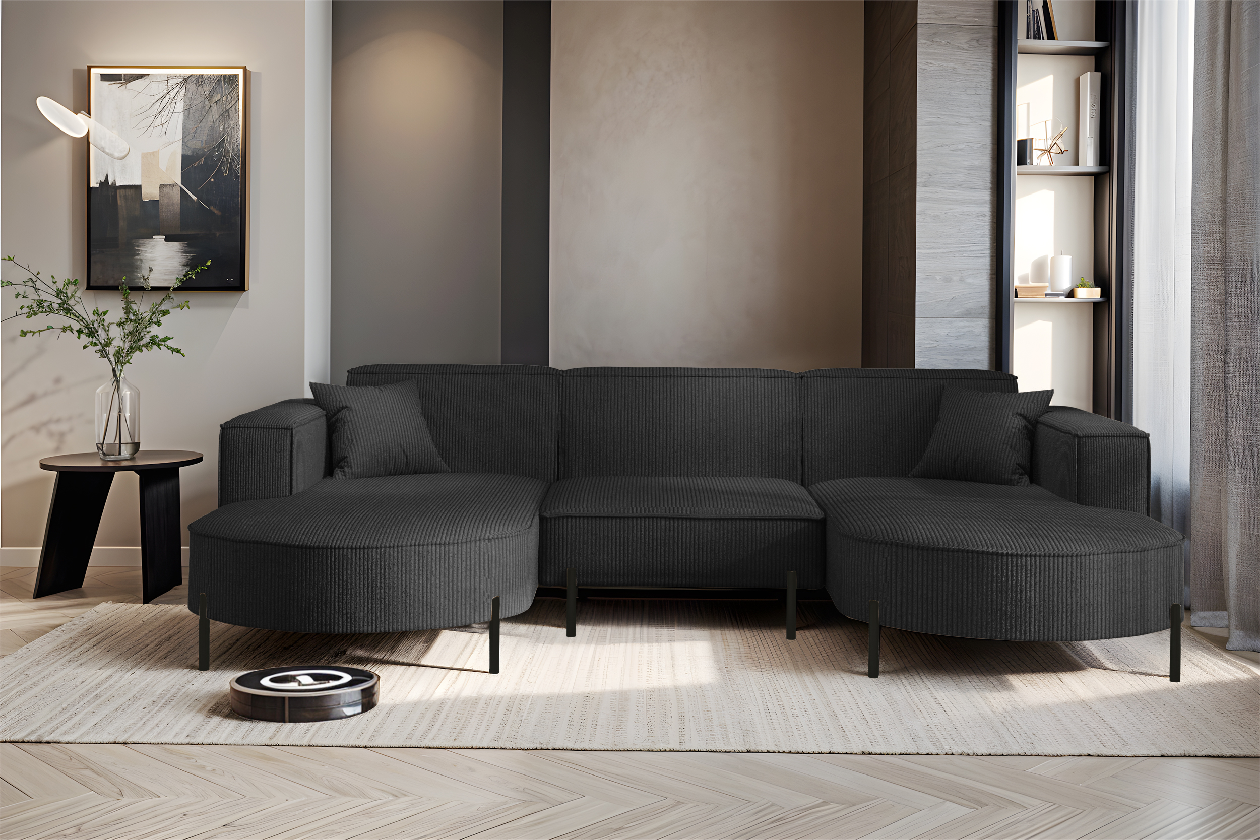 Parma U Hills Ecksofa U-Form
